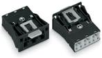 Wago 770-713 Snap In Connector 3-Pool 4mm² Zwart - 770-713, Verzenden, Nieuw