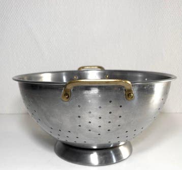 Passoire - Acier brut - Retro, Vintage, Antiquités & Art