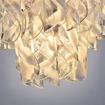 Lustre - Verre de Murano - Tortiglioni