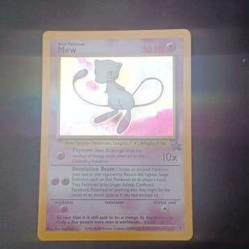 Pokémon - 1 Card - Mew - WOTC, Hobby en Vrije tijd, Nieuw