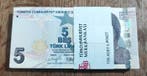 Turquie. - 100 x 5 Lira 2009 (2024) - Pick 222f (Sans prix