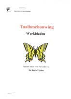 Taalbeschouwing Werkbladen/toetsen/registratieformulieren, Boeken, Verzenden, Nieuw