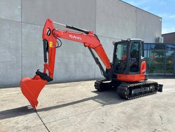 Veiling: Rupsgraafmachine Kubota KX163-5 Diesel 2016, Ophalen
