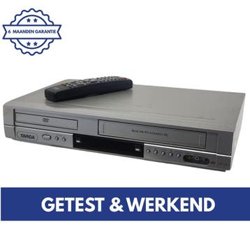 TARGA DPV-5400x | VHS Videorecorder | DVD Speler | Video, Verzenden, VHS-speler of -recorder