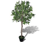 vidaXL Kunst laurierboom met pot 120 cm, Verzenden