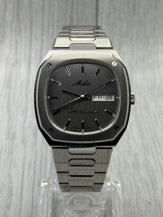 Mido - Commander - Sans prix de réserve - Homme - 1970-1979, Handtassen en Accessoires, Horloges | Heren