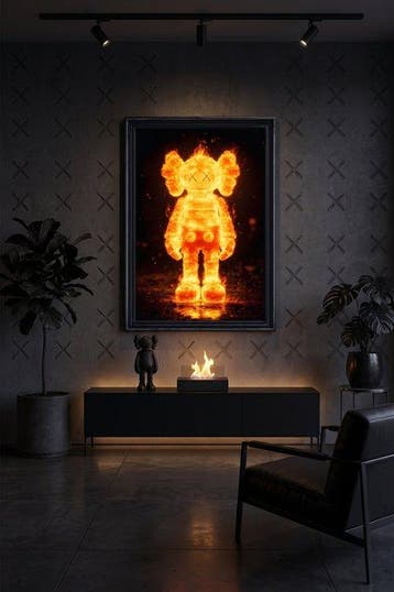 daveY - KAWS LEGO – Ignis (Inferno Core), Nieuw