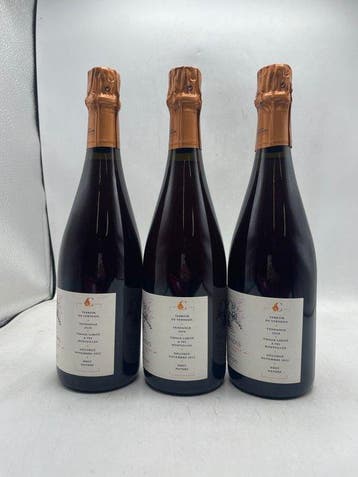 2020 Roland Champion Ephémère N.3 Les Paradis Rosé De, Nieuw