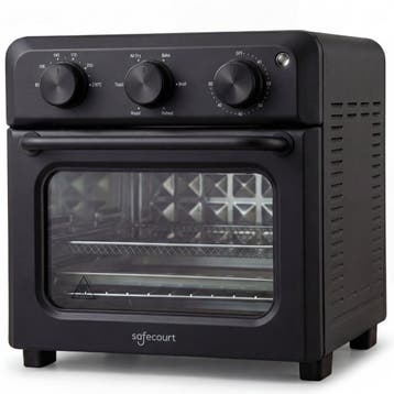 Safecourt 6-in-1 Airfyer oven - 100% PFAS-vrij - 6, Verzenden, Zo goed als nieuw, Airfryer