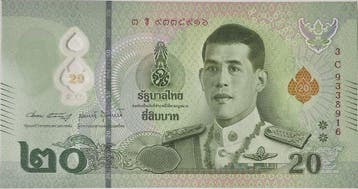 Thailand. - 20, 50, 100, 500, 1000 Baht - Various Dates