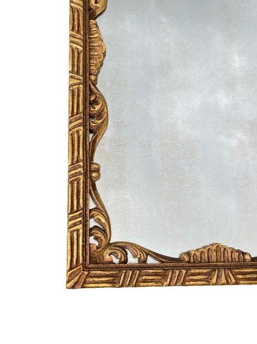 Spiegel- Lodewijk XVI - Neoclassistisch - Hout, Goud, Glas, Maison & Meubles, Maison & Meubles | Autre