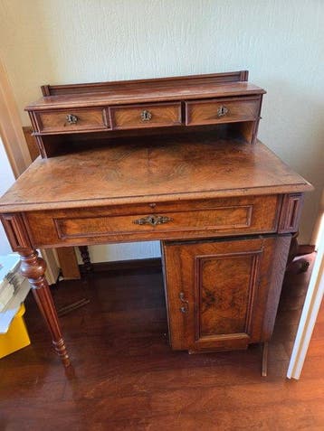 Bureau - Mahonie - Mahonie bureau