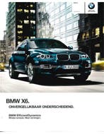 2013 BMW X6 BROCHURE NEDERLANDS, Nieuw