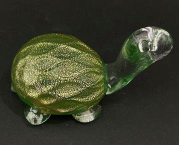 La Murrina Scultura Tartaruga in Vetro di Murano -