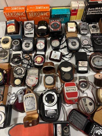 Gossen, Bewi, Sekonic, Zeiss Ikon, Weston, Kodak Verzameling