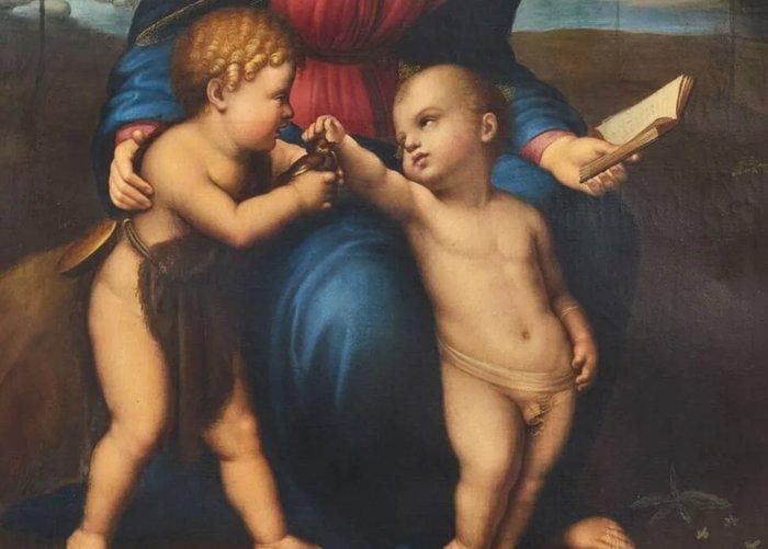 Raffaello Sanzio (1483-1520), Naar - Die schöne Gärtnerin, Antiek en Kunst, Kunst | Schilderijen | Klassiek
