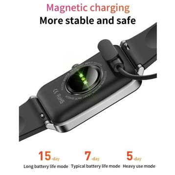 Smartwatch met Slaapmonitor Menstruatie Fitness Sport, Handtassen en Accessoires, Smartwatches, Verzenden, Nieuw, KALOSTE