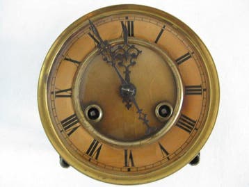 Regulateur - Messing-Metaal - 1900-1910 - Regulator uurwerk, Antiek en Kunst