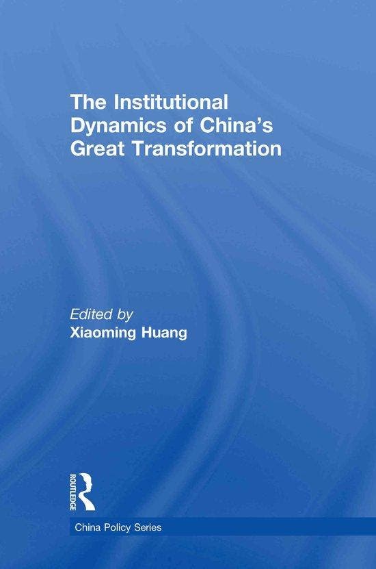 The Institutional Dynamics of Chinas Great Transformation, Boeken, Taal | Engels, Zo goed als nieuw, Verzenden