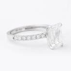 Zonder minimumprijs - Ring - 14 karaat Witgoud - 2.20ct. tw., Nieuw
