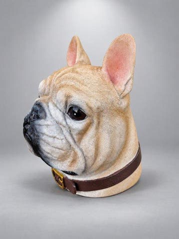 Beeld, Franse Buldog - 35 cm - polyresin