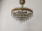 Lampe - Élégante lampe de plafond en panier – Bronze doré et