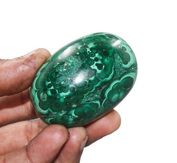 KAM’R GEM | Natuurlijke Groene Malachiet Gepolijste