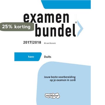 Examenbundel havo Duits 2017/2018 9789006391633, Verzenden, Gelezen, M. van Rossum