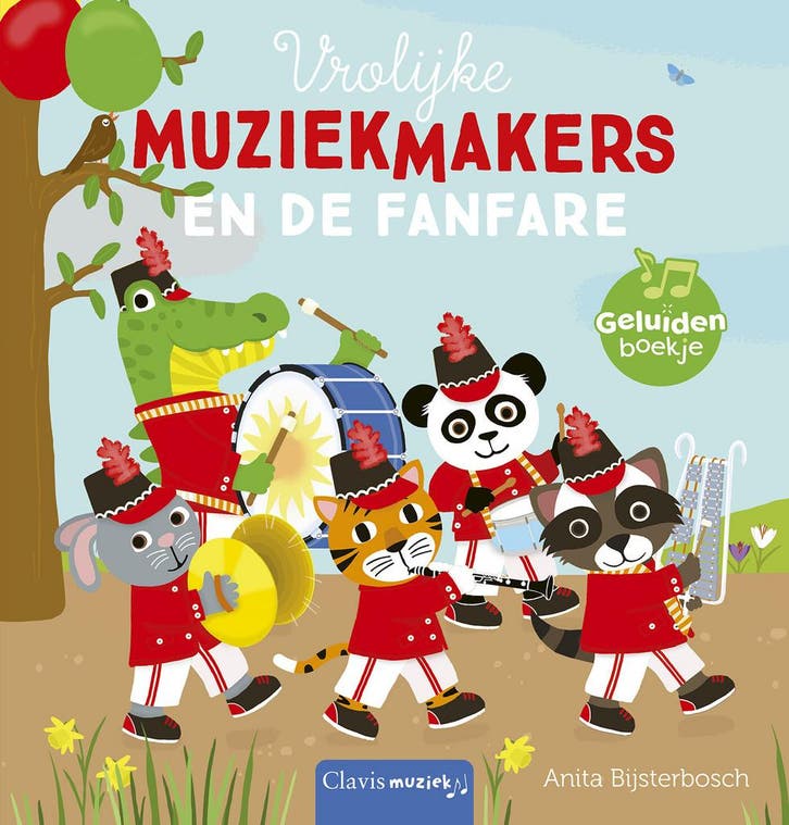 Vrolijke muziekmakers - Vrolijke muziekmakers en de fanfare, Antiek en Kunst, Antiek | Boeken en Manuscripten, Verzenden