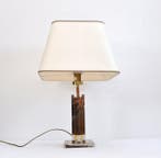 Herda - Tafellamp - Messing - wolkenkrabberlamp, Nieuw