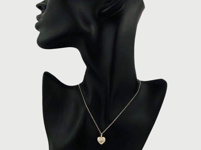 Ketting met hanger - 14 karaat Geel goud - 2.07ct. tw., Bijoux, Sacs & Beauté, Bijoux anciens