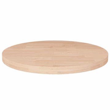vidaXL Tafelblad rond Ø40x2,5 cm onbehandeld massief, Verzenden, Nieuw