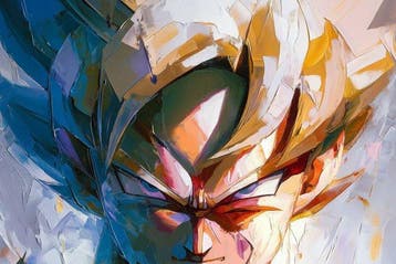 Canvas Fit - Alberto Ricardo - Determinación Saiyajin: El, Nieuw