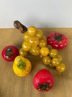 Uva alabastro e vetro vintage - Centre de table (5) -, Antiek en Kunst, Antiek | Keukengerei