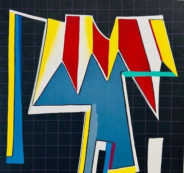 Alberto Magnelli (1888-1971) - La Ferrage - Lithographie