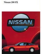 1989 NISSAN 200SX BROCHURE DUITS, Nieuw