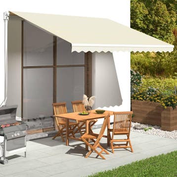 vidaXL Vervangingsdoek voor luifel 4x3,5 m polyester, Verzenden