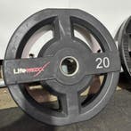 Lifemaxx - Crossmaxx - Halterschijven - Bumper Plates - 1,5, Sport en Fitness, Ophalen of Verzenden, Nieuw, Overige typen
