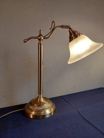 Bureaulamp - Messing - Notarislamp