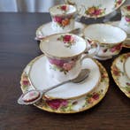 Royal Albert, Elizabethan - Koffieservies (18) - Porselein -, Antiek en Kunst