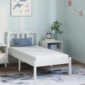 vidaXL Matras Wit 60 x 120 cm Jacquard stof, Verzenden, Nieuw