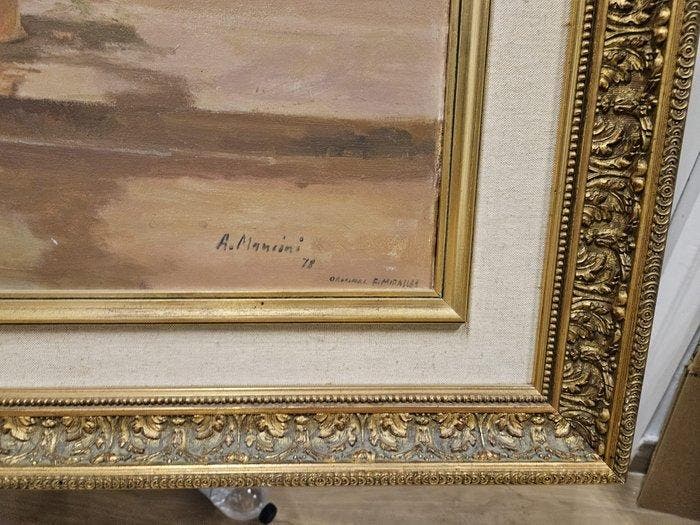 Antonio Selvaggio Mancini (1928 - 2008) - NO RESERVE -, Antiquités & Art, Art | Peinture | Classique