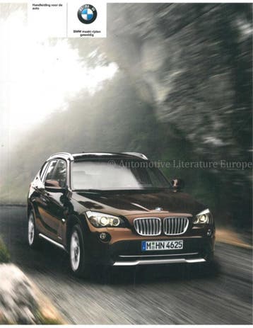 2010 BMW X1 INSTRUCTIEBOEKJE NEDERLANDS, Auto diversen