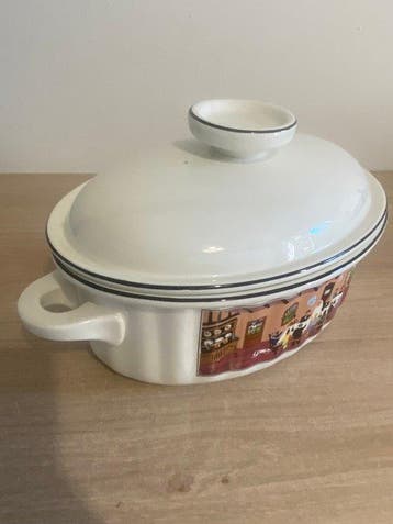 Villeroy & Boch - Gérard LAPLAU - Plat - VILBOFOUR Naïf -