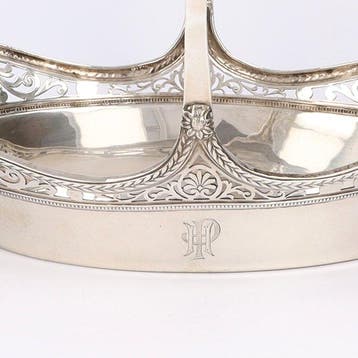 Gebrüder Deyhle. Hengselmand. - Mand - .800 zilver