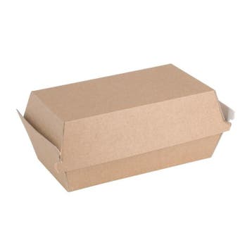 Hamburgerdoosjes | Composteerbaar Karton | 200 stuks |, Verzenden
