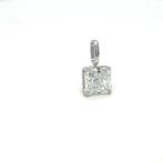 Zonder minimumprijs - Hanger - 14 karaat Witgoud - 2.07ct.