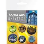 Doctor Who Alien Adventures Pins (4x), Verzamelen, Ophalen of Verzenden, Nieuw
