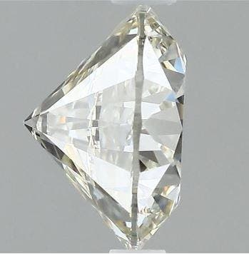 1 pcs Diamant (Natuurlijk) - 2.03 ct - Rond - I - VS2 -, Nieuw