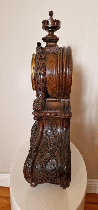 Horloge de buffet - Antique Bois, Laiton - 1850-1900, Antiquités & Art